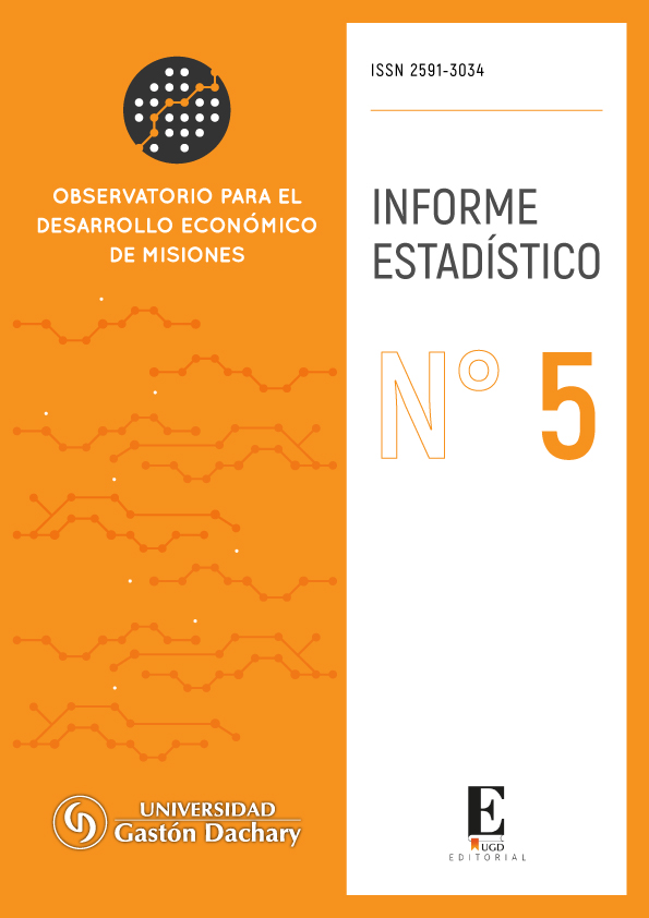 Informe estadístico. Observatorio para el Desarrollo Económico de Misiones. Segundo trimestre de 2017. Número 5