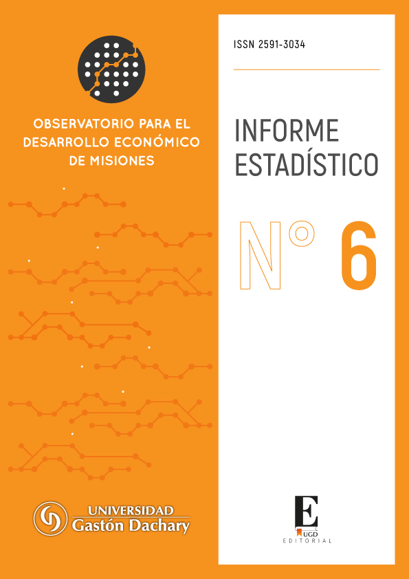 Informe estadístico. Observatorio para el Desarrollo Económico de Misiones. Tercer trimestre de 2017. Número 6