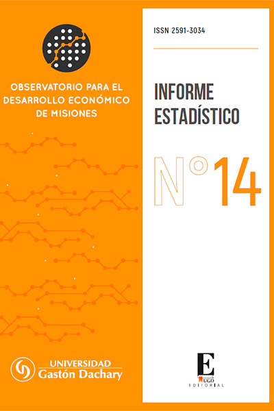 Informe estadístico. Observatorio para el Desarrollo Económico de Misiones. Tercer Trimestre 2019. Número 14