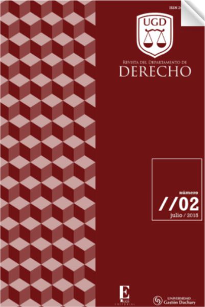 Revista del Departamento de Derecho, Número 2