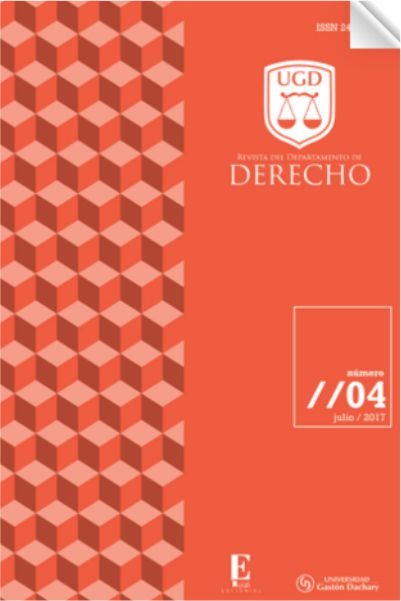 Revista del Departamento de Derecho, Número 4