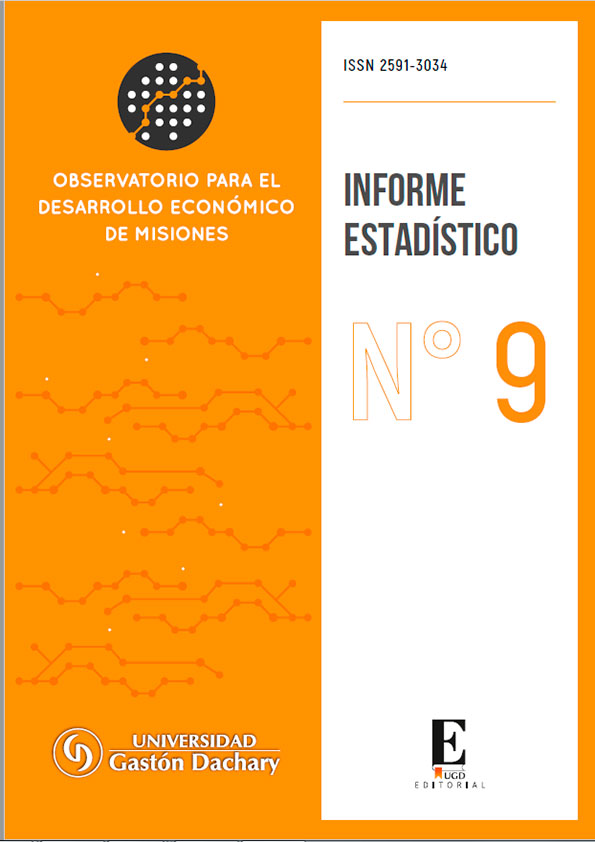 Informe estadístico. Observatorio para el Desarrollo Económico de Misiones. Segundo trimestre de 2018. Número 9