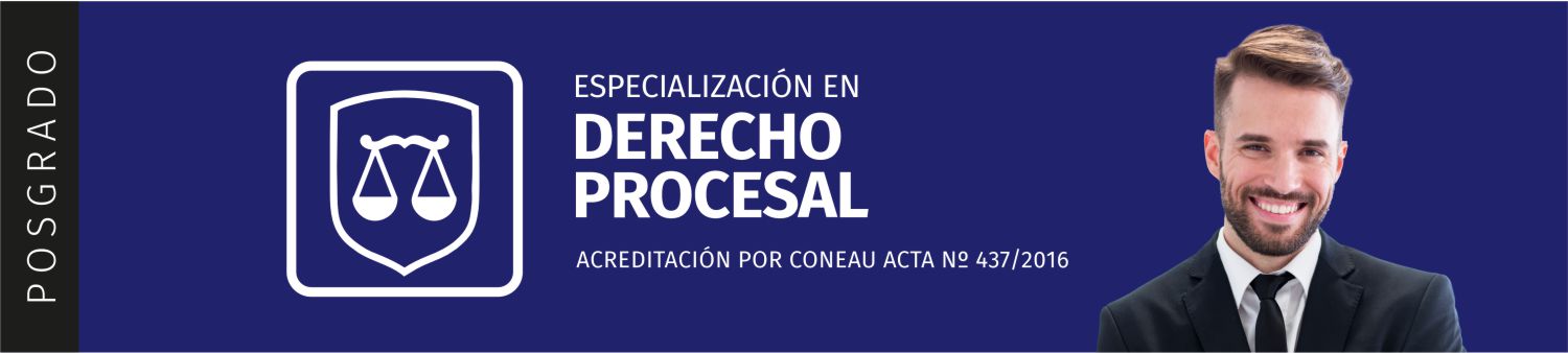 Especialización  en Derecho Procesal