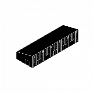 Pabellón industrial en madera