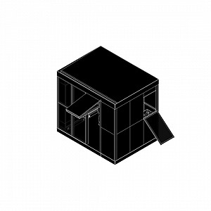 Habitáculo de aislamiento COVID 19