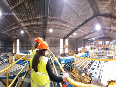 Estudiantes de la UGD visitaron la planta de Arauco en Puerto Piray