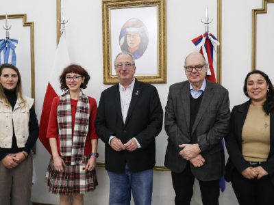 Autoridades de la UGD participaron de un encuentro institucional con la cónsul de Polonia y el gobernador de Misiones